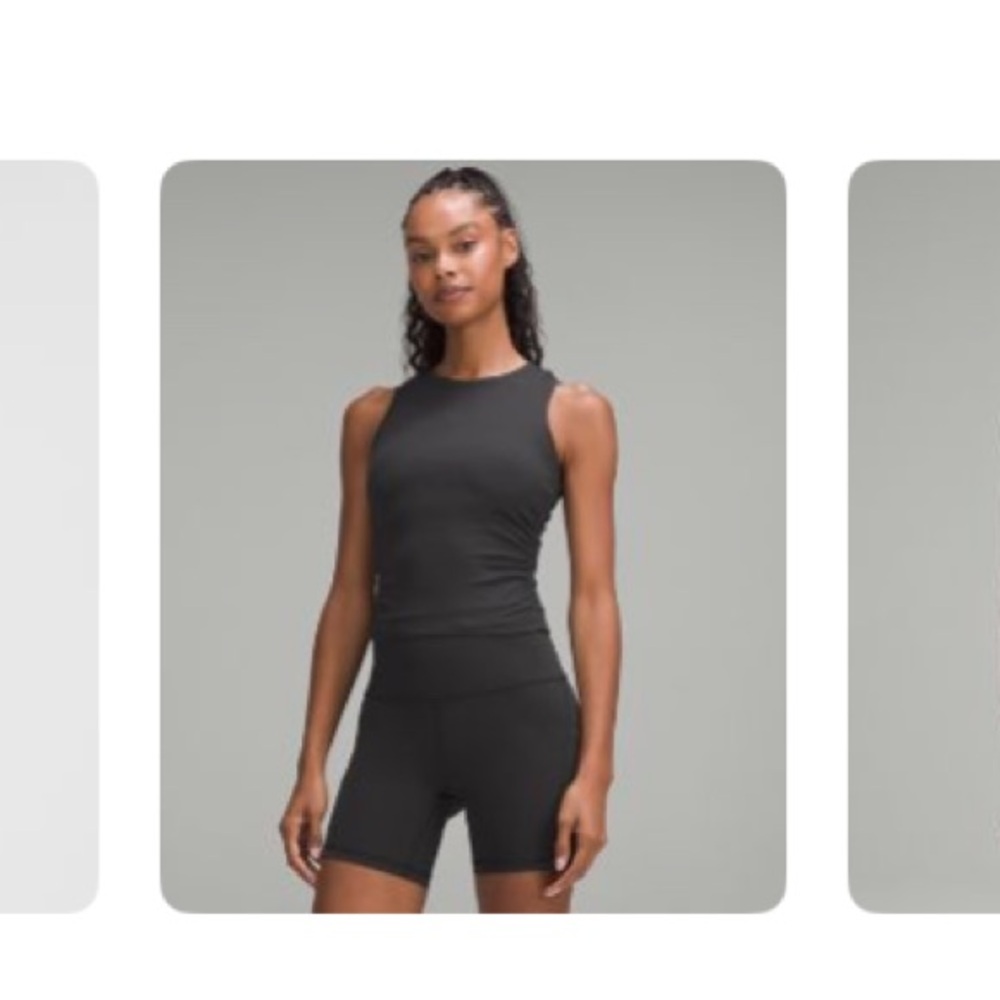lululemon athletica Black License to Train Tight-Fit Tank